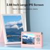Andoer Compact 4K Digital Camera Video Camcorder 50MP 2.88Inch IPS Screen Auto Focus 16X Zoom Anti-Shake Face Detact Smile Capture Built-in Flash with 2pcs Batteries Carry Bag Wrist Strap view 4