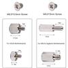 500PCS M.2 SSD Screw Kit, M.2 Standoff and Screw Kit for Asus Gigabyte MSI ASRock Motherboards, M.2 M2.5 M3 SSD Mounting Screws for Asus HP Dell Lenovo MSI Laptop Notebook DIY PC Computer view 3