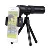 Andoer 10X-300X Mini Monocular Telescope BAK4 Prisms Life Water-Resistant with Phone Holder Mini Tripod Stand Carry Bag for Watching Scenery Bird Wildlife Concert Sports Events view 1