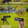 Andoer 10X-300X Mini Monocular Telescope BAK4 Prisms Life Water-Resistant with Phone Holder Mini Tripod Stand Carry Bag for Watching Scenery Bird Wildlife Concert Sports Events view 2