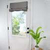 WdFour Privacy Blackout Tie Up French Door Curtain. view 1