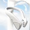 JYYBN Neck Fan, Portable Hanging Neckband Fan, Bladeless Mini USB Hands-Free Wearable 4000mAh Rechargeable Personal Fan with 360Airflow Strong Wind, 3-Speed, Cooling Fan for Sports Travel Outdoor view 3