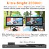 FEELWORLD LUT11S 10.1 Inch 2000nit Ultra Bright SDI Touch Screen DSLR Camera Field Monitor with 3D Lut Waveform Vectorscope Automatic Light Sensor HD 1920x1200 3G SDI 4K HDMI Input Output view 3