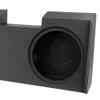 QPower Dual 12in Underseat Downfire Subwoofer Enclosure, QBomb Sub Box Compatible with Chevy Silverado Crew & Double Cab, GMC Sierra Crew & Double Cab 2019-2025 view 4