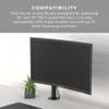 HumanCentric VESA Mount Adapter Compatible with Samsung Curved T55 Series 27 and 32 Monitors, Bracket Mounts Monitor to Stand, Arm, Desk with 75x75 or 100x100mm Pattern, Hardware Included view 2