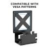 HumanCentric VESA Mount Adapter Compatible with Samsung Curved T55 Series 27 and 32 Monitors, Bracket Mounts Monitor to Stand, Arm, Desk with 75x75 or 100x100mm Pattern, Hardware Included view 4