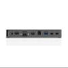 Lenovo USB-C Mini Dock, 7-in-1 Portable Dock with HDMI, VGA, USB-C, USB 3.1, USB 2, 3.5mm Audio, Ethernet, 45W Charging, Grey, Compatible with Lenovo & Apple Laptops view 3