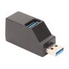 USB Hub 3.0, 3 Port USB Port Expander Fast Data Transfer USB Splitter for Laptop, PC, Printer, Mobile , Flash Drive view 4