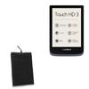 BoxWave Case Compatible with Pocketbook Touch HD 3 - Velvet Pouch, Soft Velour Fabric Bag Sleeve with Drawstring - Jet Black view 1