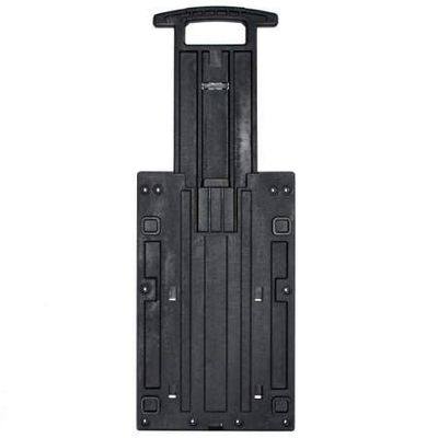 Complete Pelican Trolley kit for 1630, 1640, 1650, 1670, 1690, Cases. Back Plate & Wheels housings, Black