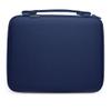 BoxWave Case Compatible with Comark 8 Rugged Mobile Tablet - Hard Shell Briefcase, Slim Messenger Bag Briefcase Cover Side Pockets - Navy view 3