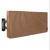 iBirdie Outdoor TV Cover 52 to 55 inch Weatherproof, Cover Size 52''L x 31''H, Waterproof for Outside Flat Screen 52 to 55 inch TV, Brown, 600D Thick Fabric Screen Protector with Bottom view 1