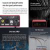 Topping E30 II DAC Preamp Audio Decoder- 2xAK4493S Hi-Res XMOS XU208 DAC 32Bit/768kHz DSD512 DSD Direct Mode for USB/Coax/Opt Inputs RCA HiFi Stereo Digital Audio Decoder(Black) view 4