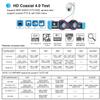 Upgraded 8K IP Camera Tester with PoE, WANLUTECH CCTV Tester CVI TVI AHD SDI Analog Camera Test 5.4inch Touchscreen RJ45 Cable TDR Test RS485 HDMI in VGA in (IPC-5200 Plus) view 3