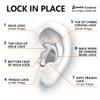 Zeadio 40-Pair Pro-Grade Covert Surveillance Earbud, Replacement Ear Insert, Silicon Earmold Earplug for Two-Way Radio Earpiece Audio Coil Tube, Compatible with Motorola/Kenwood (80pcs) view 2