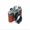 AV-1 Case, BolinUS Handmade Genuine Real Leather Half Camera Case Bag Cover for Canon AV-1 Camera With Hand Strap (Brown) view 3