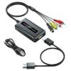 PARUIEN 2 in 1 HDMI to S-Video/RCA Converter, 1080P HDMI to Svideo Composite AV + R/L Audio Converter Compatible with DVD/PS3/PS4/TV Stick view 1