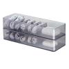Clear Plastic Cable Organizer - VALINK Cable Management Box, USB Charging Plug Storage Case Office Storage Tool (with Lid) view 1