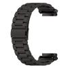 Chofit Metal Band for Amazfit T-Rex 2,Stainless Steel Metal Wristband Strap Women Men for Amazfit T-Rex 2 (Black) view 3