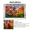 10x6.5ft Autumn Forest Photography Background Romantic Maple Leaf Old Trees Natural Scenery Decor Banner Portrait Photo Shoot Props view 4