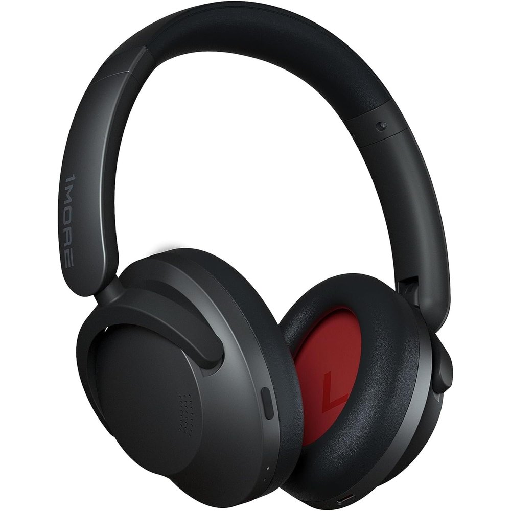1MORE SonoFlow Active Noise Cancelling Headphones, Bluetooth Headphones with LDAC for Hi-Res Wireless Audio, 70H Playtime, Clear Calls, Preset EQ Via App, Black