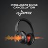 1MORE SonoFlow Active Noise Cancelling Headphones, Bluetooth Headphones with LDAC for Hi-Res Wireless Audio, 70H Playtime, Clear Calls, Preset EQ Via App, Black view 3