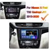 9" Android 10 Car Radio 1 Din Car Stereo for N-issan X-Trail T32 Qashqai J11 2013-2020 with Sat Nav Radio Audio Video Bluetooth AM PM WiFi SWC DSP DAB+ view 2