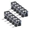 Nineleaf Rhino 5200 Label Tape Compatible for Dymo 18489 Rhino 4200 Lables Flexible Nylon Work with Dymo Rhino Pro LabelWriter Industrial 6000 Label Makers,Black on White,3/4'' x 11.5',10-Pack view 1