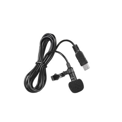 Andoer Stereo 150cm Mini USB Professional Omnidirectional Mic Microphone with Neck Clip for GoPro Hero 3 3+ 4
