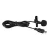 Andoer Stereo 150cm Mini USB Professional Omnidirectional Mic Microphone with Neck Clip for GoPro Hero 3 3+ 4 view 4