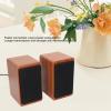 Sanpyl Computer Speakers, Wired USB Bluetooth Desktop Subwoofer, with Large Diameter Full Range Vibrating Speaker, for PC Computers, Laptops, Cell Phones, MP3, MP4, DVD(Walnut) view 3