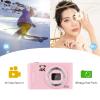 Andoer Portable Digital Camera 48MP 4K 2.8-inch IPS Screen 16X Zoom Self-Timer 128GB Extended Memory Face Detection Anti-Shaking with 2pcs Batteries Hand Strap Carry Pouch view 2