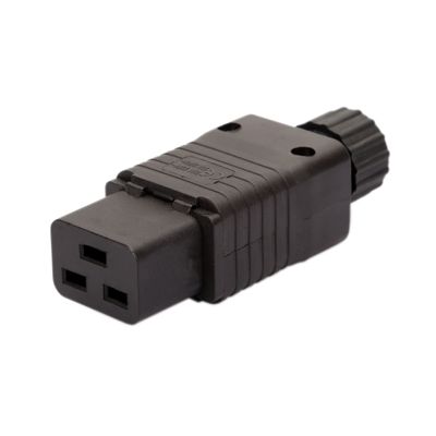 Strhowill IEC 320 C19 Female Rewirable Power Connector, 16A 250V AC, Solderless DIY Power Plug, 3-Pin IEC C19 Receptacle for PDU, UPS, Server, Industrial Equipment and EV Chargers
