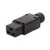 Strhowill IEC 320 C19 Female Rewirable Power Connector, 16A 250V AC, Solderless DIY Power Plug, 3-Pin IEC C19 Receptacle for PDU, UPS, Server, Industrial Equipment and EV Chargers view 1