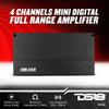 DS18 DX4 Deluxe Compact Full-Range Class D Advance Technology 4-Channel Amplifier 3000 Watts - Powerful and Compact Amp for Speakers in Your Motorcycle or Car Sound System view 2