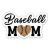 Baseball Mom Sticker - 3" Laptop Sticker - Waterproof Vinyl for Car, Phone, Water Bottle - Baseball Mom Decal view 1