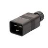 Strhowill IEC 320 C20 Male Rewirable Power Connector, 16A 250V AC, Solderless DIY Power Plug, 3-Pin IEC C20 Receptacle for PDU, UPS, Server, Industrial Equipment and EV Chargers view 2