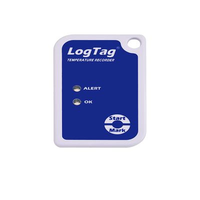 LogTag TRIX-16 Multi-use Temperature Recorder with 16,000 Readings Memory and up to 3-Year Battery, Blue/White