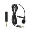 Andoer EY-510A Mini Laptop with Clip Lavalier Condenser Mic with Microphone Cable for iPad Android Smartphone DSLR Camera Laptop PC view 1