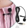 Andoer EY-510A Mini Laptop with Clip Lavalier Condenser Mic with Microphone Cable for iPad Android Smartphone DSLR Camera Laptop PC view 3