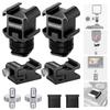 NEEWER 8 PCs Hot Shoe Mount Adapter Kit, Including Triple Cold Shoe Mount, 1/4 Screw Adapter, Flash Stand Bracket, and Hot Shoe Cover for DSLR Camera, LED Light, Microphone, Light Stand, Monitor view 1