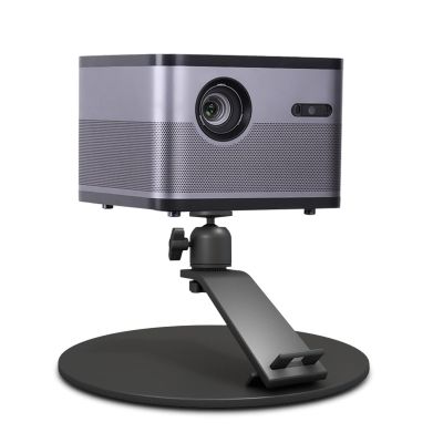 UNNS Projector Mount Mini Projection Rack Multifunctional Angle Adjustable Desktop Projection Rack DVD Rack Black Office Small Bracket Adjustable Stand (Color : A)
