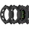 Compatible with Garmin Forerunner 255 Case Soft Anti-Scratch Bumper TPU Shock-Proof Bezel Protective Shell Protector Cover for Garmin Forerunner 255 Watch Cover (Black&Black) view 1