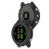 Compatible with Garmin Forerunner 255 Case Soft Anti-Scratch Bumper TPU Shock-Proof Bezel Protective Shell Protector Cover for Garmin Forerunner 255 Watch Cover (Black&Black) view 2