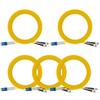 Eardion LC to ST Fiber Patch Cable, 3M (9.84ft) Single Mode Duplex Fiber Jumper 9/125um OS1 LSZH - LC ST Singlemode Duplex Patch Cords (3M - 5 Pack) view 3