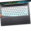 2 PCS Keyboard Cover for Acer Swift 3 14'' Laptop SF314-44 SF314-512 SF314-512T, Acer Swift 3 OLED SF314-71, Swift X SFX14-51G 14 Inch Laptop Keyboard Protector Skin-MGreen+Clear view 2