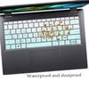 2 PCS Keyboard Cover for Acer Swift 3 14'' Laptop SF314-44 SF314-512 SF314-512T, Acer Swift 3 OLED SF314-71, Swift X SFX14-51G 14 Inch Laptop Keyboard Protector Skin-MGreen+Clear view 3