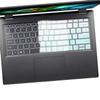 2 PCS Keyboard Cover for Acer Swift 3 14'' Laptop SF314-44 SF314-512 SF314-512T, Acer Swift 3 OLED SF314-71, Swift X SFX14-51G 14 Inch Laptop Keyboard Protector Skin-MGreen+Clear view 4