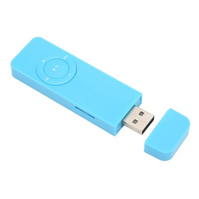 64GB MP3 Player, Portable Digital Lossless Sound Music MP3 Player, Portable HiFi Sound Mp3 Music Player, E Book Listen to Novels Mini Music Player for Students Kids (Blue)