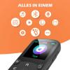 AGPTEK 32GB MP3 Player with Clip, Bluetooth 5.3 Lossless Sound with FM Radio, Voice Recorder for Sport Running, Supports up to 128GB TF Card, Black view 2